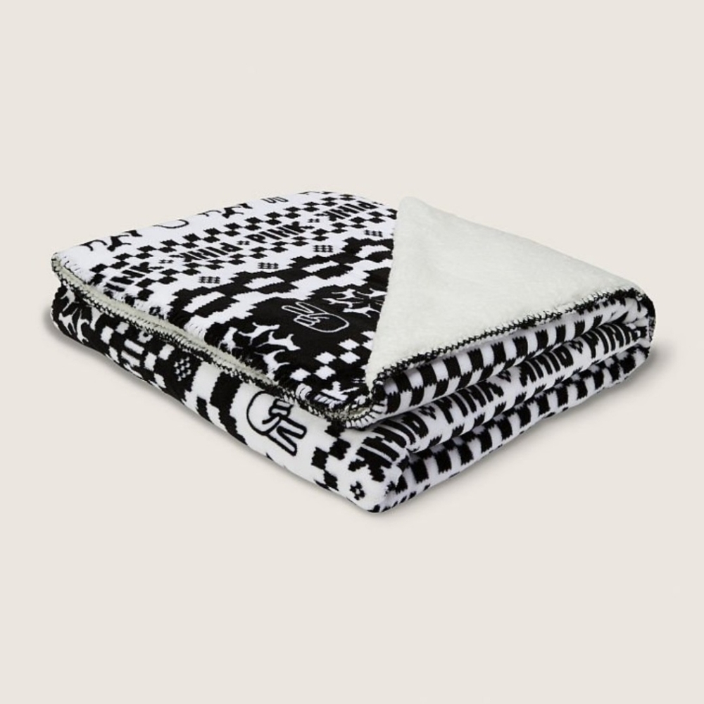 ⭐⭐1 left⭐⭐Pink Sherpa blanket